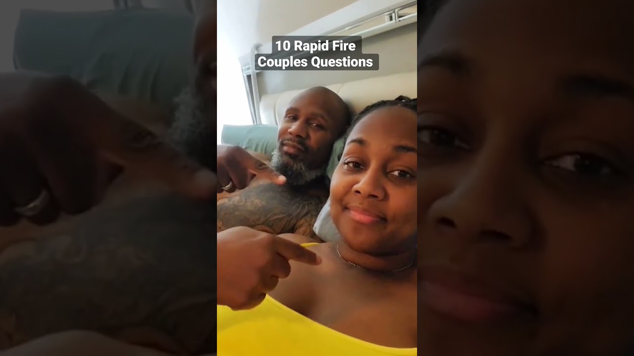 10 Rapid Fire Questions for Couples. Who's More Likely 🧏🏾‍♂️🧏🏾‍♀️ #marriedlife #couplesyoutube