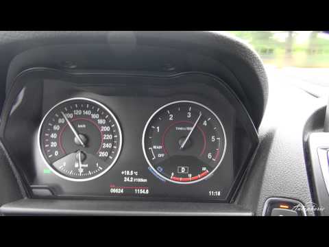 BMW 116d (F20 LCI) Beschleunigung 0 - 100 km/h