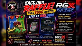 Win Big at RGX 2026! SACC.ORG's $600+ Prize Raffle