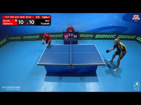 01:00 Kyrylo Deineha 2-3 Ihor Trydukh West 5 WIN CUP 13.11.2022 | TABLE TENNIS WINCUP