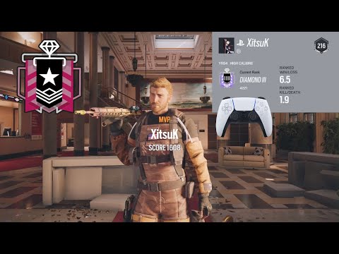 THE #1 BEST CONSOLE CHAMPION *NO RECOIL* SETTINGS & SENSITIVITY - (PS5/XBOX) - RAINBOW SIX SIEGE