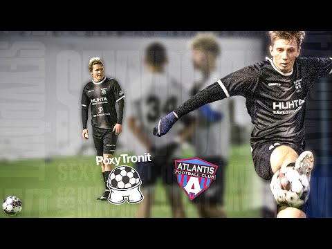 Atlantis vie tasaisesta ottelusta täydet pisteet - Atlantis FC vs. PöxyTronit - P20 SM-Karsintasarja