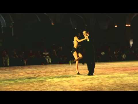  Miguel Angel Zotto  and  Daiana Guspero  are  dancing  at  Catania Tango Festival  in  2013