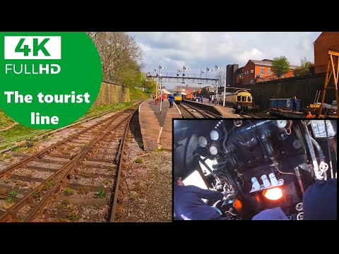Cab Ride On The East Lancashire Railway - Full Footplate & Buffer Ride On A Steam Train In 4k UHD