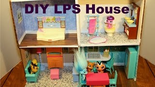 How to Make a Littlest Pet Shop Doll House | DIY | HTM | Easy Step by Step Tutorial