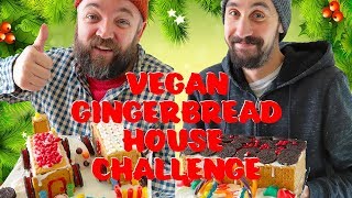 Vegan Gingerbread House Challenge (Easy + No-Bake ) + Vegan Holiday Gift Idea