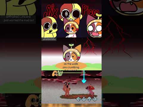 Friday Night Funkin' SIX PIECE CHIKN NUGGIT AETHOS #shorts #chiknnuggit