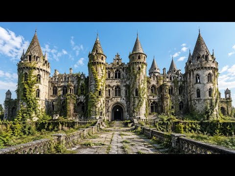 900 Year Old Abandoned European Royal Castle Into a Glass Luxury Mansion