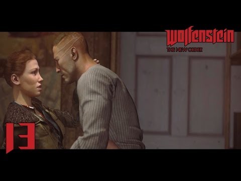 Wolfenstein: The New Order Gameplay Walkthrough w/ SSoHPKC Part 13 - Living Dead