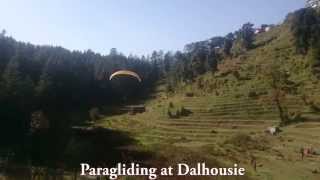preview picture of video 'Paragliding at Dalhousie'
