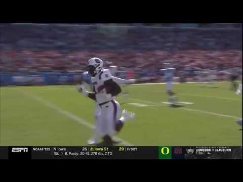 2019 USC vs UNC - Tavien Feaster 34 Yd Touchdown Run