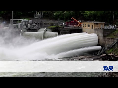 Discharge valve in Summersville Dam - AVK