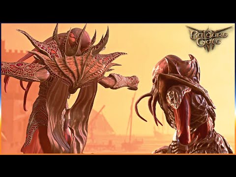 Post Ending Scene | Betray the Emperor, there can only be one mind flayer - Baldur's Gate 3