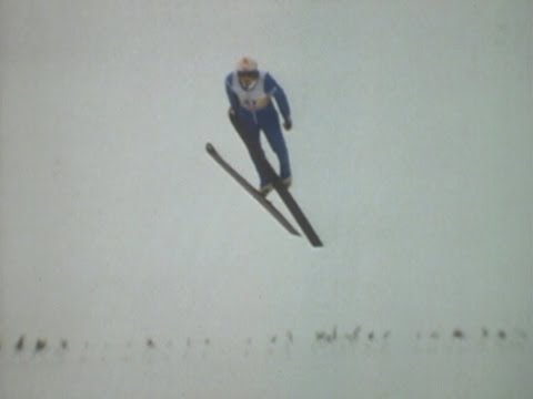 Matti Nykänen Wins Every Ski Jump Gold - Calgary 1988 Winter Olympics
