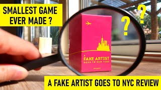 Is This The Smallest Board Game Ever Made? | A Fake Artist Goes To New York Review | Top Party Games
