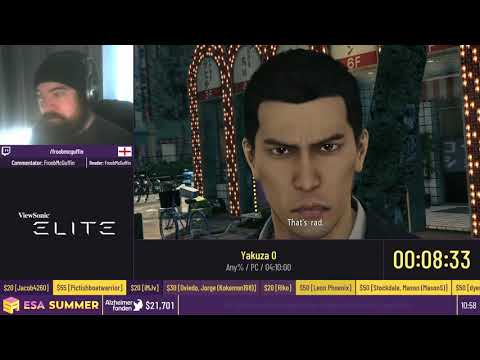 Yakuza 0 [Any%] by FroobMcGuffin - #ESASummerOnline