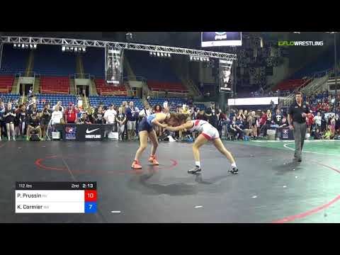 2018 USMC-USAW Cadet & Junior Women FS Nationals/Junior Women 112 Semi-Finals - Peyton Prussin (NV