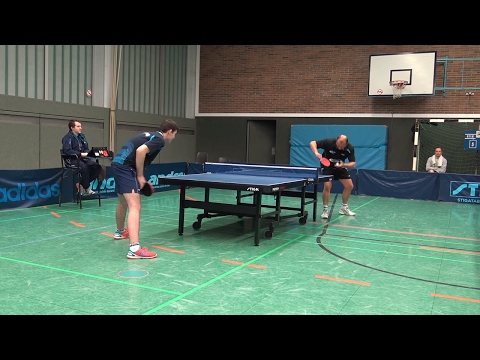 TT-VL (6-5) Block Spieler: Jürgen Ludwig - Leonard Putzolu | Tischtennis 28.01.2017