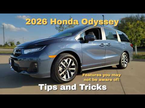 2026 Honda Odyssey Hidden Features | Tips and Tricks | Van Life