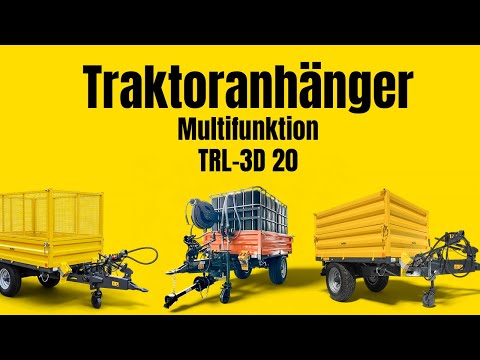 🚜💪 Der Alleskönner im Einsatz: matev Trailer TRL-3D 20 | Multitalent für Profis! 🌿 #kommunaltechnik
