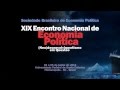 XIX Encontro Nacional De Economia Política Abertura