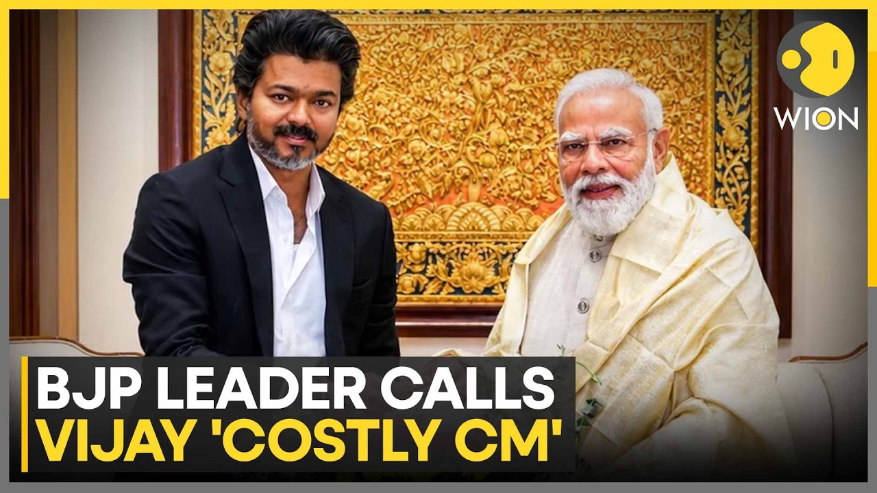 BJP Targets CM Vijay Over Cauvery Spending, Calls Him 'Costly Chief Minister' | WION