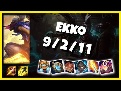 Ekko s11 Jungle Challenger Replay (9/2/11) - KOREAN