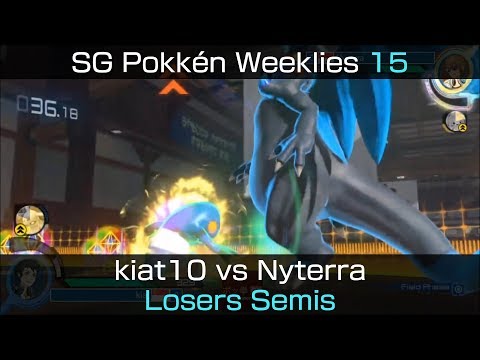 SGPW v. 15 - Pokkén DX Losers Semis: kiat10 (Charizard) vs. Nyterra (Croagunk, Lucario)
