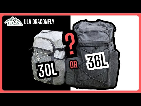 ULA Dragonfly ULTRA 30L vs 36L – Which Size Should You Get? 🤔