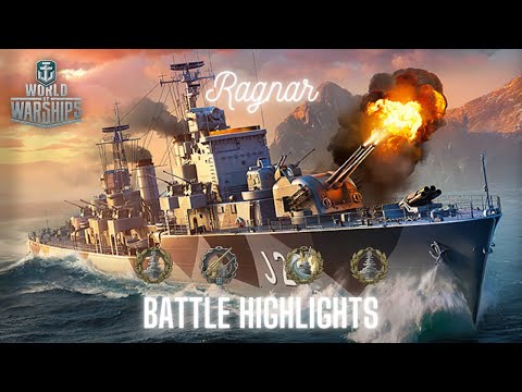World of Warships - Ragnar: Play Style & Highlights
