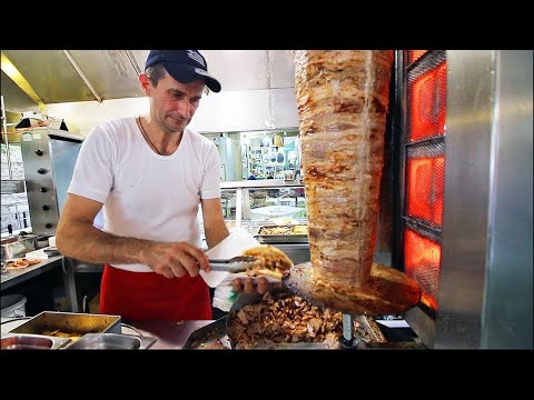 GREEK STREET FOOD Tour in ATHENS, GREECE | TOP 10 Street Foods in GREECE 2018 - BEST GREEK FOOD