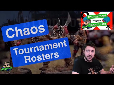 Chaos Tournament Rosters - Blood Bowl 2020 Tournament Talk (Bonehead Podcast)