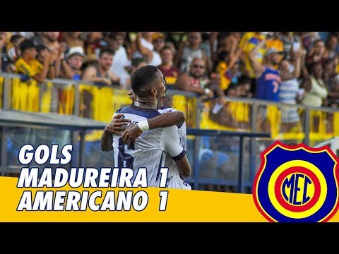 Gols - Madureira 1 x 1 Americano - Taça Guanabara 2019