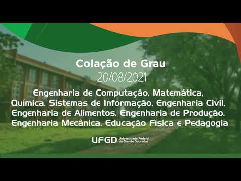 Sessão solene de Colação de grau de gabinete