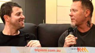 James Hetfield Slams Axl's 2010 Rider! | Triple M