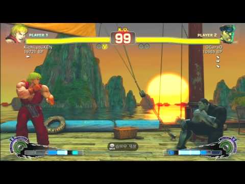 SSF4 Rank Match  KichijyojiKEN (KE)  vs  OGeraO (DI)