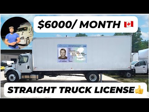 How To Make Straight truck license in Canada 🇨🇦 ||  Dz License || Find JOB without Experience 🚛