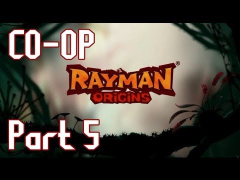 Let's Play Rayman Origins Walkthrough Co-Op Part 5 - 2nd World