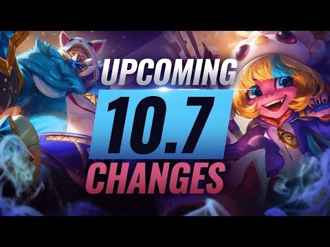 MASSIVE CHANGES: New Buffs & REWORKS Coming in Patch 10.7 - League of Legends