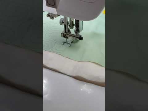 Free Motion Quilting Swirls - Simple background quilting design