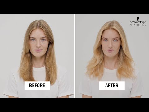 Creëer zachte, natuurlijke blonde highlights op licht haar