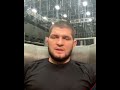Khabib Nurmagomedov reacts to Charles Oliveira’s win at #UFC269 ? | #Shorts