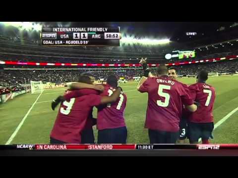 MNT vs. Argentina: Juan Agudelo Goal - March 26, 2011