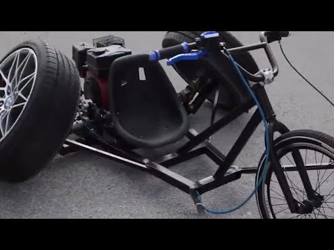 Making A 200cc BMX Trike With Car Tires