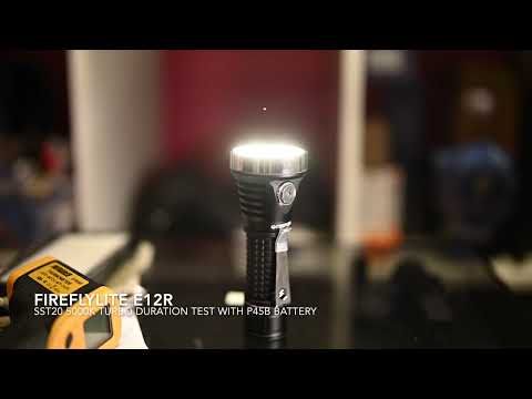 Fireflylite (Fireflies) E12r SST20 5000k turbo duration test