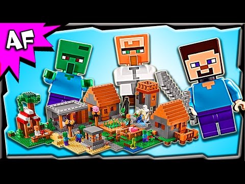 Vidéo LEGO Minecraft 21128 : Le village