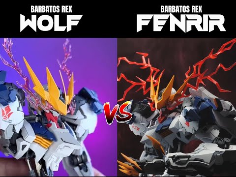 Wolf Technology vs. Lunavor: A Comparison of the Two Wolf Kings #gundam #gunpla  #barbatoslupusrex
