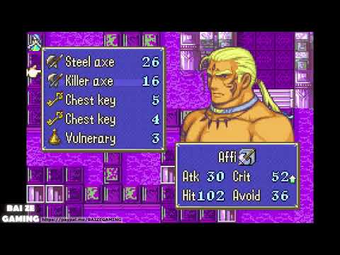 Fire Emblem GBA Blazing Blade 49   Defeating Sonia! Poor Brendan!