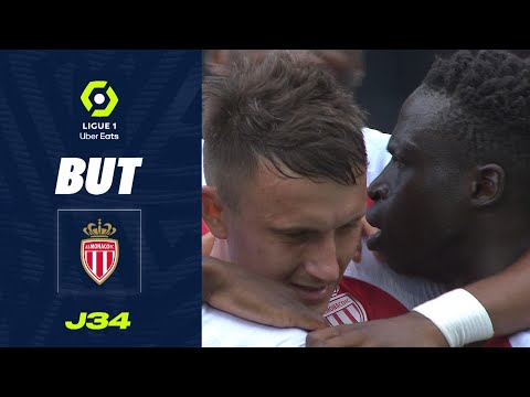 But Aleksandr GOLOVIN (45' - ASM) ANGERS SCO - AS MONACO (1-2) 22/23