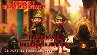 DUENDES ? EXTRATERRESTRES ? SERES ESTRANHOS SÃO VISTOS  DE MADRUGADA NO MÉXICO ! #misterio #duendes